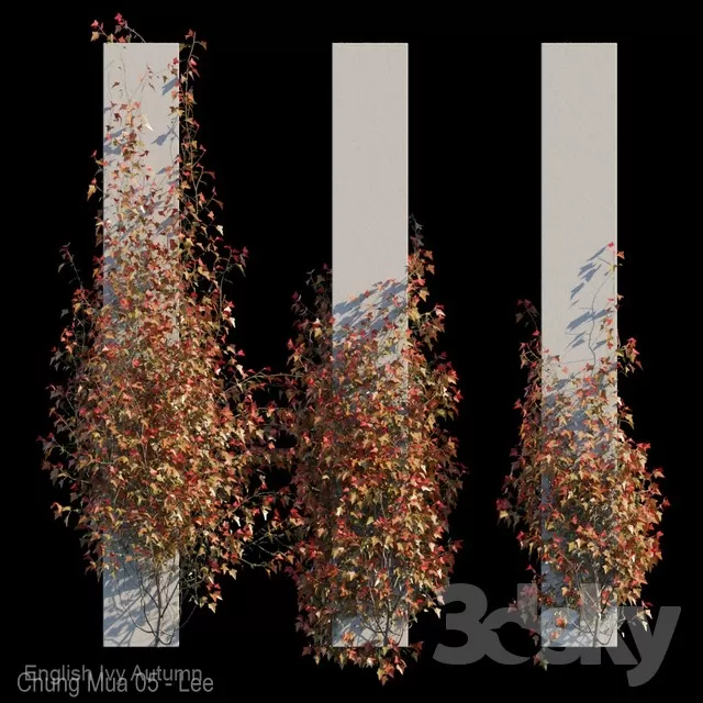 3DSKYFREE – PLANT - WALL 3DS MAX MODELS
