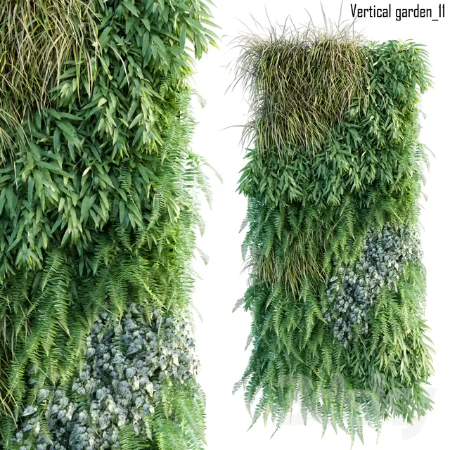 3DSKYFREE – PLANT - WALL 3DS MAX MODELS