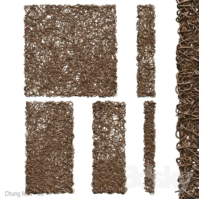 3DSKYFREE – PLANT - WALL 3DS MAX MODELS