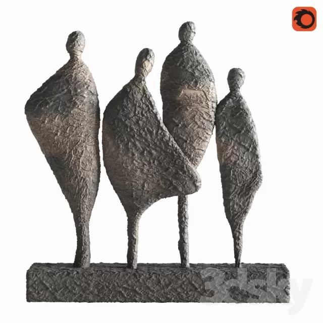 3DSKYFREE – SCULPTURE 3DS MAX MODELS