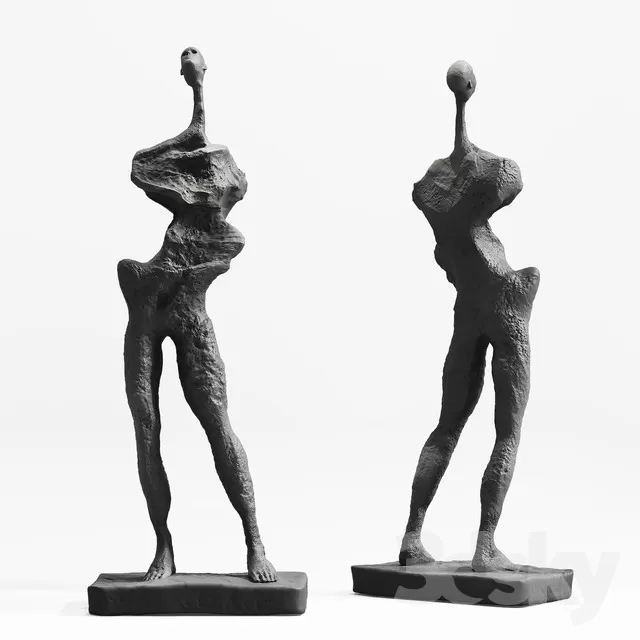 3DSKYFREE – SCULPTURE 3DS MAX MODELS