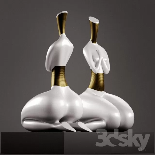 3DSKYFREE – SCULPTURE 3DS MAX MODELS