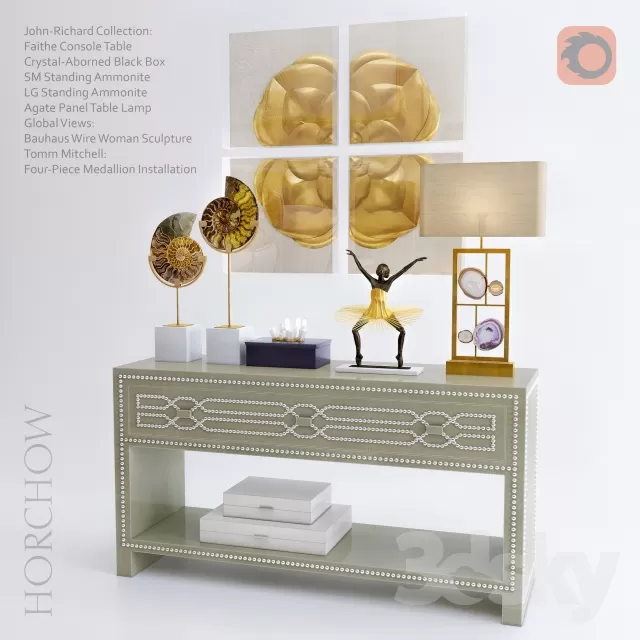 3DSKYFREE – SIDEBOARD - CHEST OF DRAWER 3DS MAX MODELS