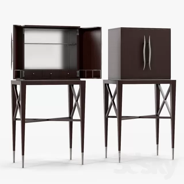 3DSKYFREE – SIDEBOARD - CHEST OF DRAWER 3DS MAX MODELS