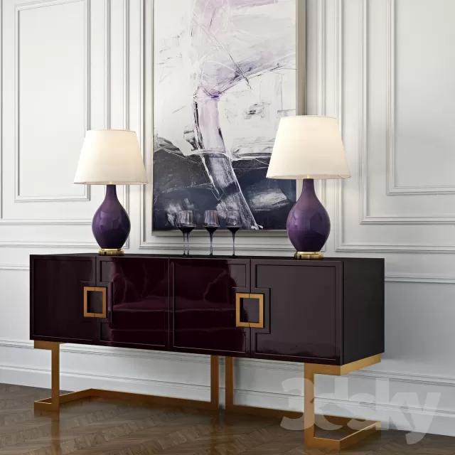 SIDEBOARD – CHEST OF DRAWER 3D MODELS – 126