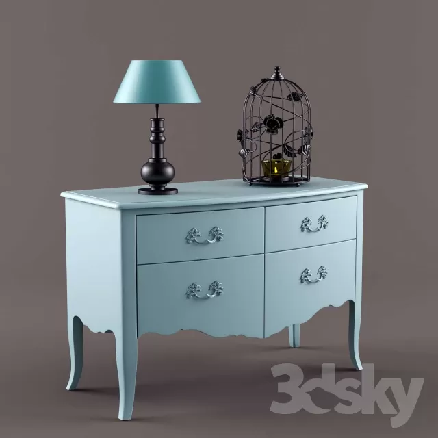 SIDEBOARD – CHEST OF DRAWER 3D MODELS – 128