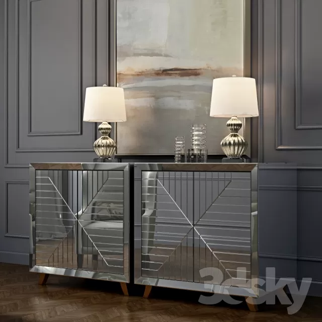 SIDEBOARD – CHEST OF DRAWER 3D MODELS – 129