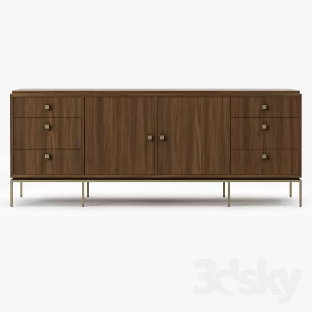 SIDEBOARD - CHEST OF DRAWER 3D MODELS