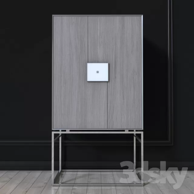 3DSKYFREE – SIDEBOARD - CHEST OF DRAWER 3DS MAX MODELS