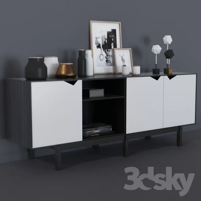 SIDEBOARD – CHEST OF DRAWER 3D MODELS – 182