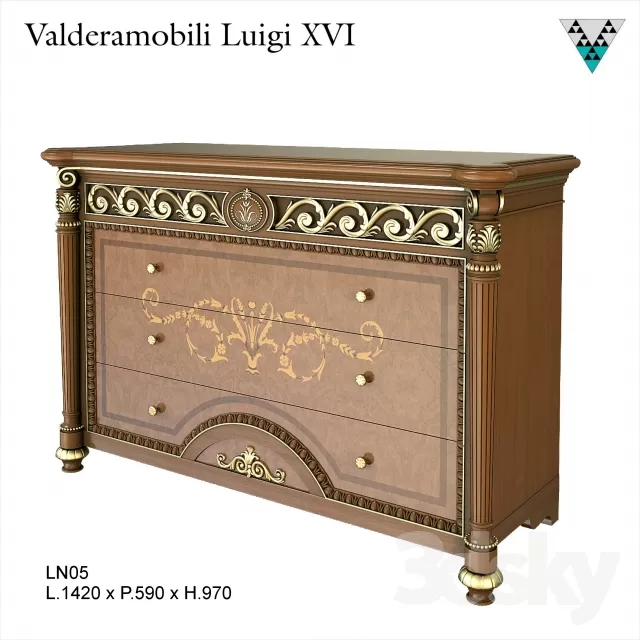SIDEBOARD – CHEST OF DRAWER 3D MODELS – 194
