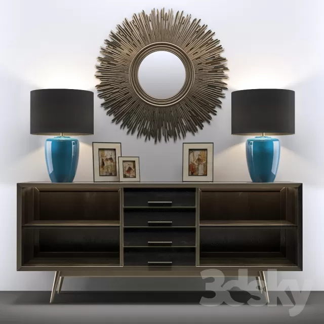 SIDEBOARD – CHEST OF DRAWER 3D MODELS – 198