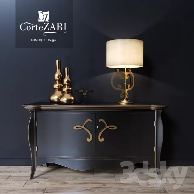 SIDEBOARD - CHEST OF DRAWER 3D MODELS