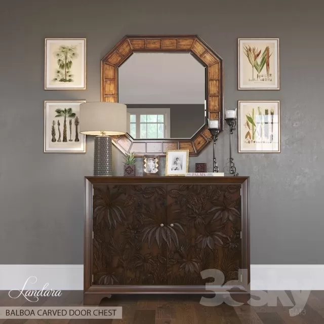 SIDEBOARD - CHEST OF DRAWER 3D MODELS