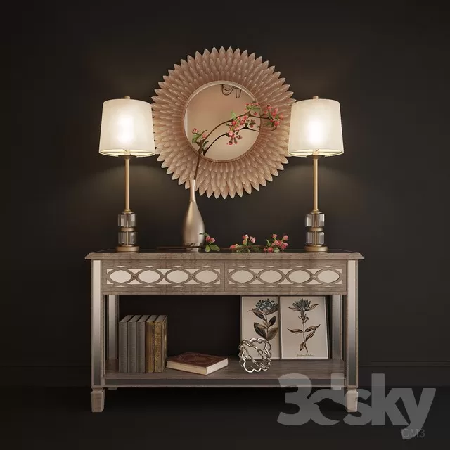 SIDEBOARD - CHEST OF DRAWER 3D MODELS