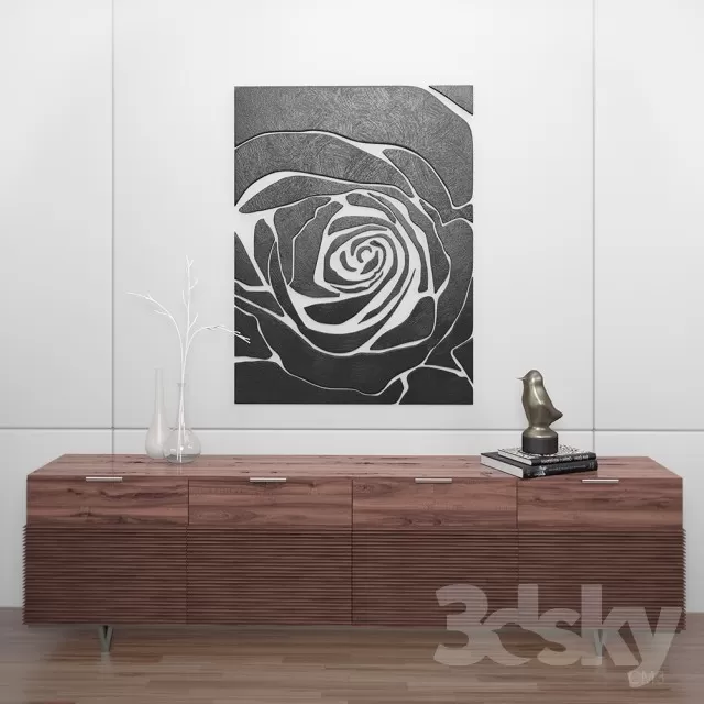 SIDEBOARD - CHEST OF DRAWER 3D MODELS
