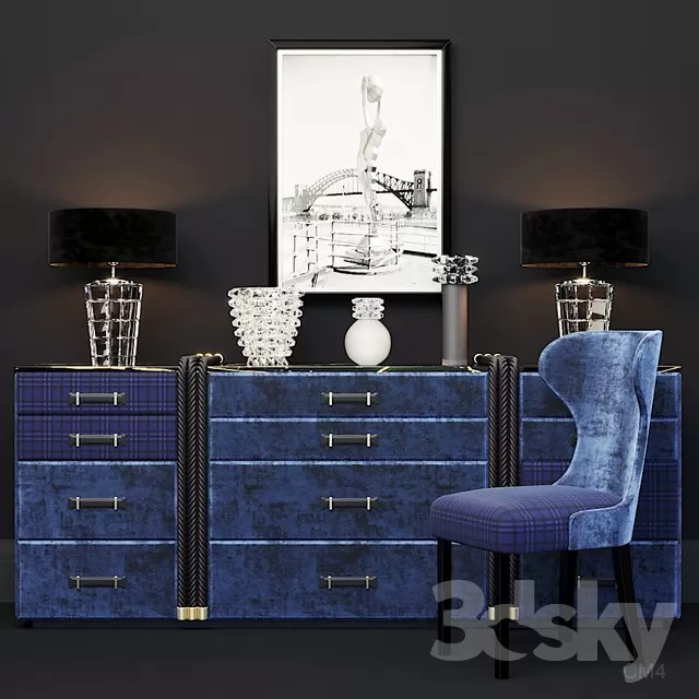 SIDEBOARD – CHEST OF DRAWER 3D MODELS – 056