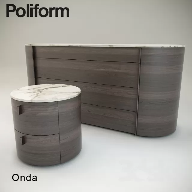 SIDEBOARD - CHEST OF DRAWER 3D MODELS