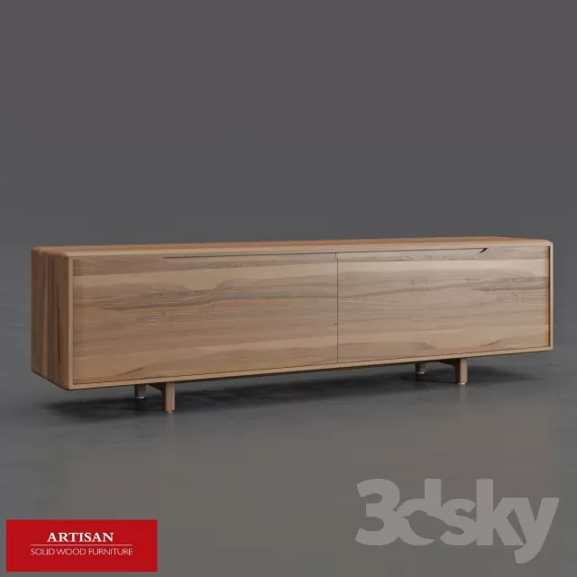 3DSKYFREE – SIDEBOARD - CHEST OF DRAWER 3DS MAX MODELS