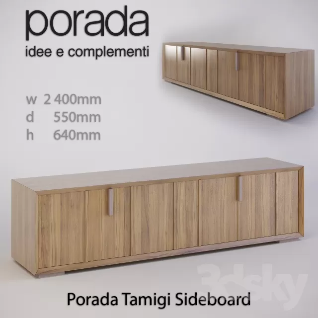 SIDEBOARD – CHEST OF DRAWER 3D MODELS – 079