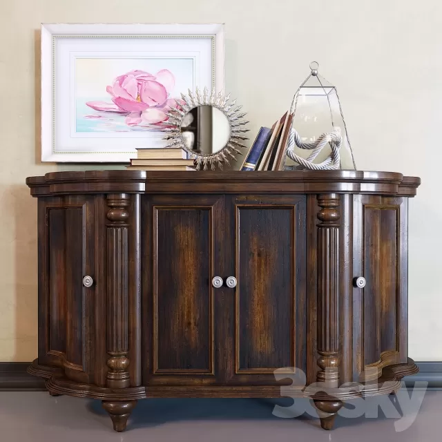 SIDEBOARD – CHEST OF DRAWER 3D MODELS – 001