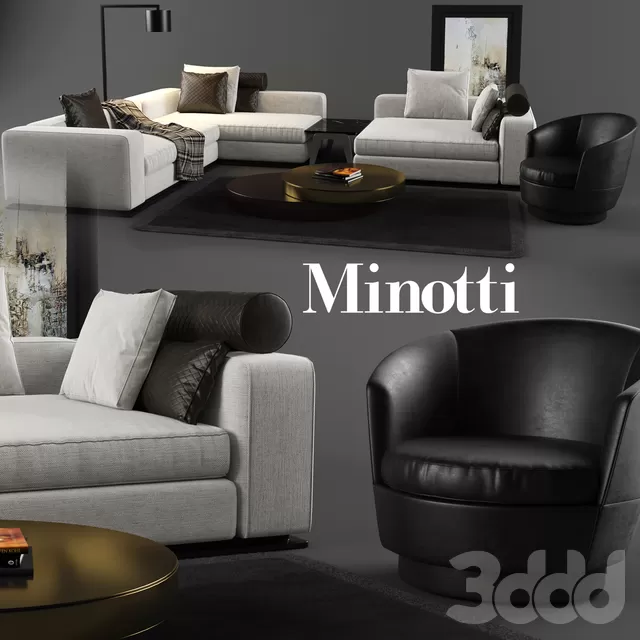 3DSKYFREE – SOFA 3DS MAX MODELS