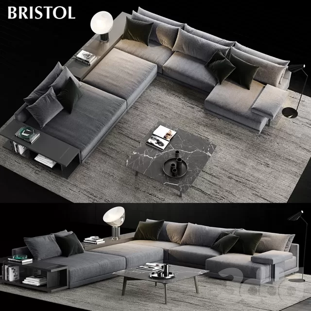 3DSKYFREE – SOFA 3DS MAX MODELS