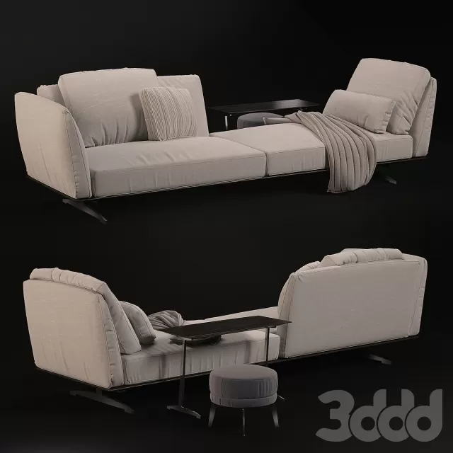3DSKYFREE – SOFA 3DS MAX MODELS