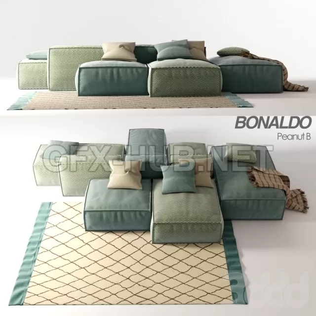 3DSKYFREE – SOFA 3DS MAX MODELS