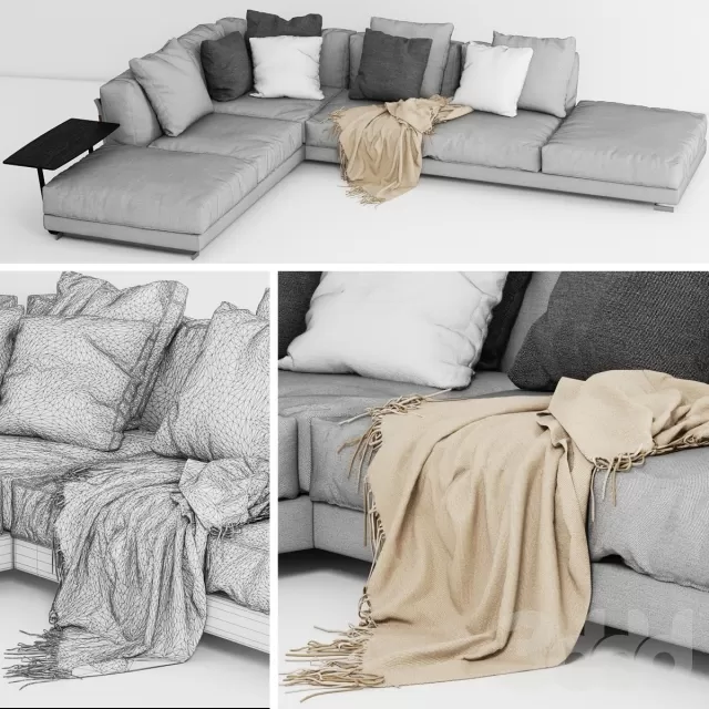 3DSKYFREE – SOFA 3DS MAX MODELS