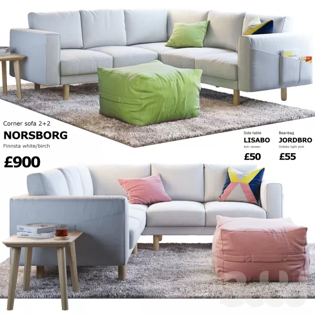 3DSKYFREE – SOFA 3DS MAX MODELS