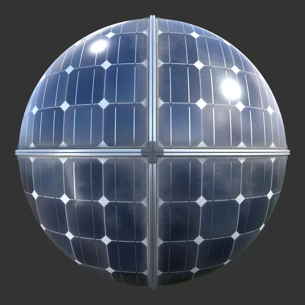 3DSKYFREE – SOLAR PANELS 3DS MAX MODELS