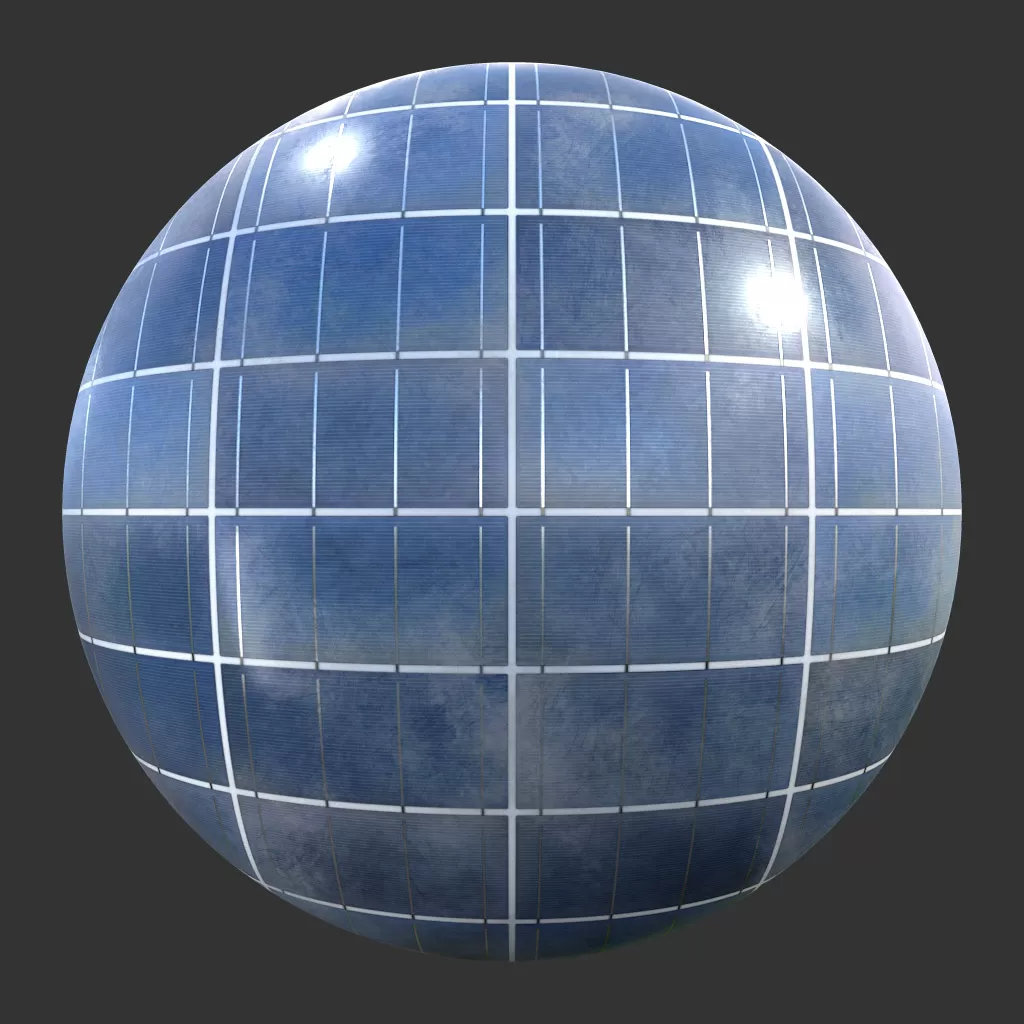 3DSKYFREE – SOLAR PANELS 3DS MAX MODELS