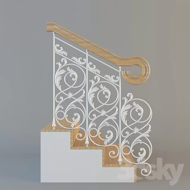 3DSKYFREE – STAIR 3DS MAX MODELS