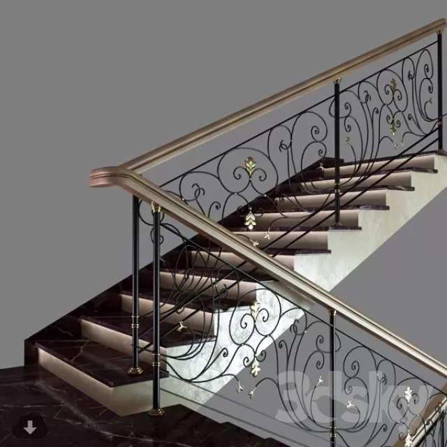 3DSKYFREE – STAIR 3DS MAX MODELS