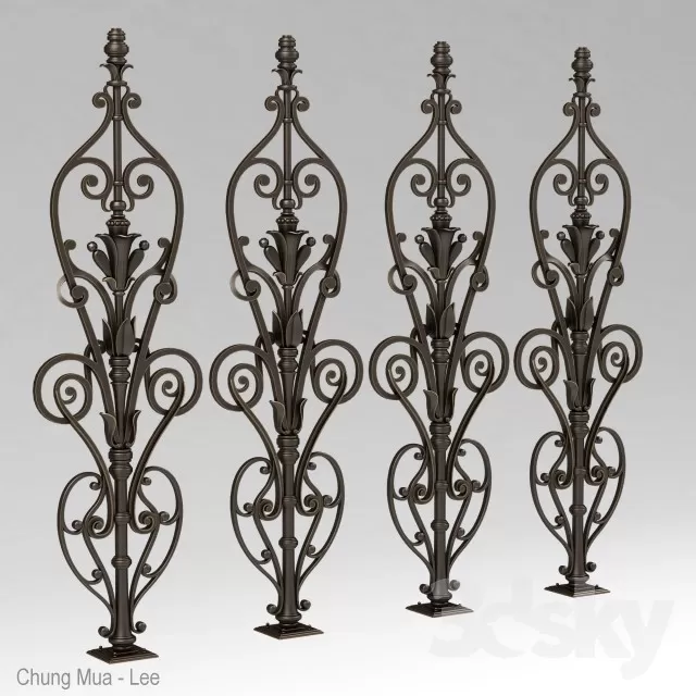 3DSKYFREE – STAIR 3DS MAX MODELS