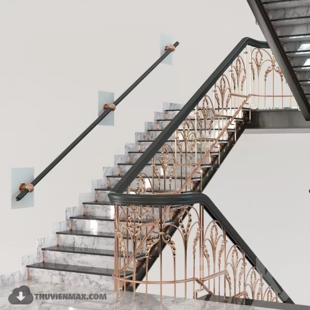 3DSKYFREE – STAIR 3DS MAX MODELS