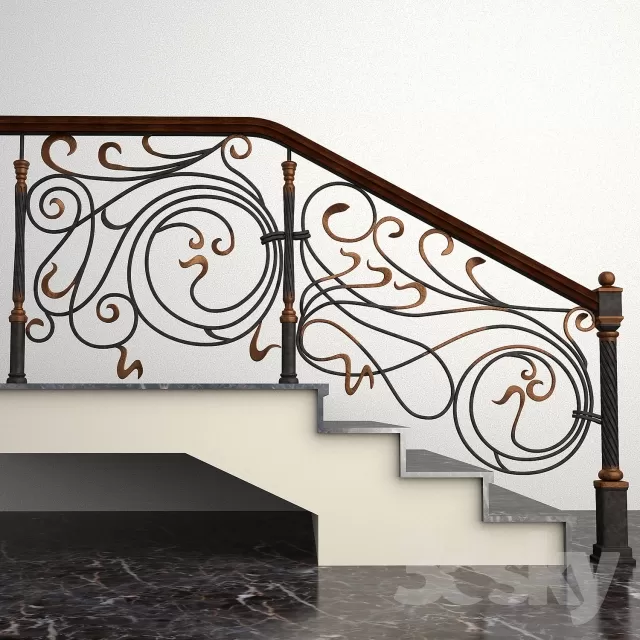 3DSKYFREE – STAIR 3DS MAX MODELS