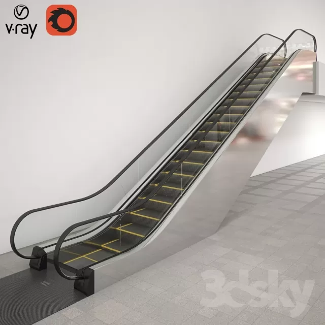 3DSKYFREE – STAIR 3DS MAX MODELS