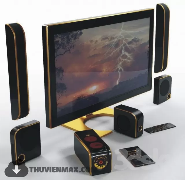 Technology 3D Models – PCs & Other electrics 057