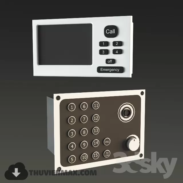Technology 3D Models – PCs & Other electrics 132