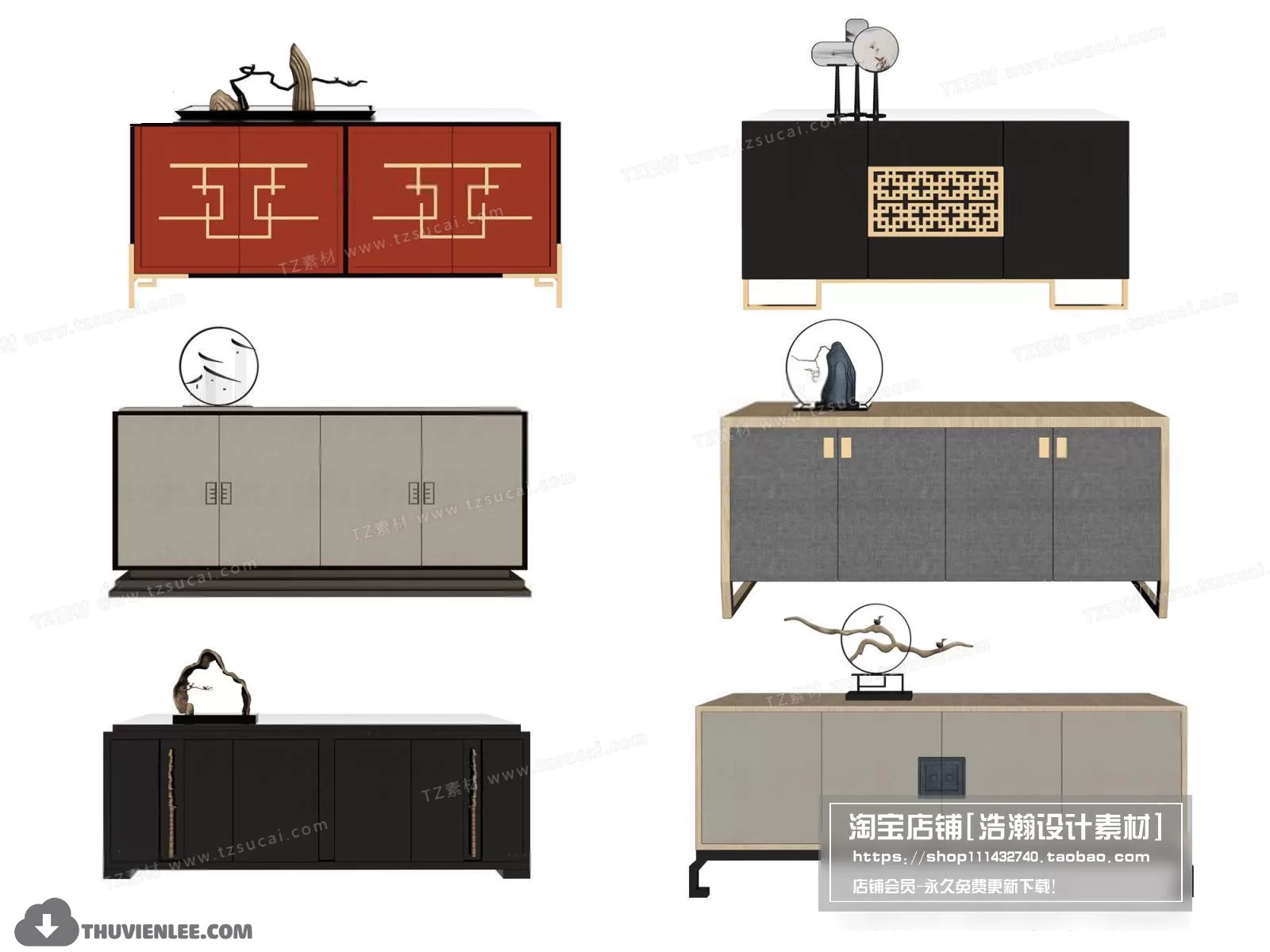 3DSKYFREE – TV SHELF 3DS MAX MODELS