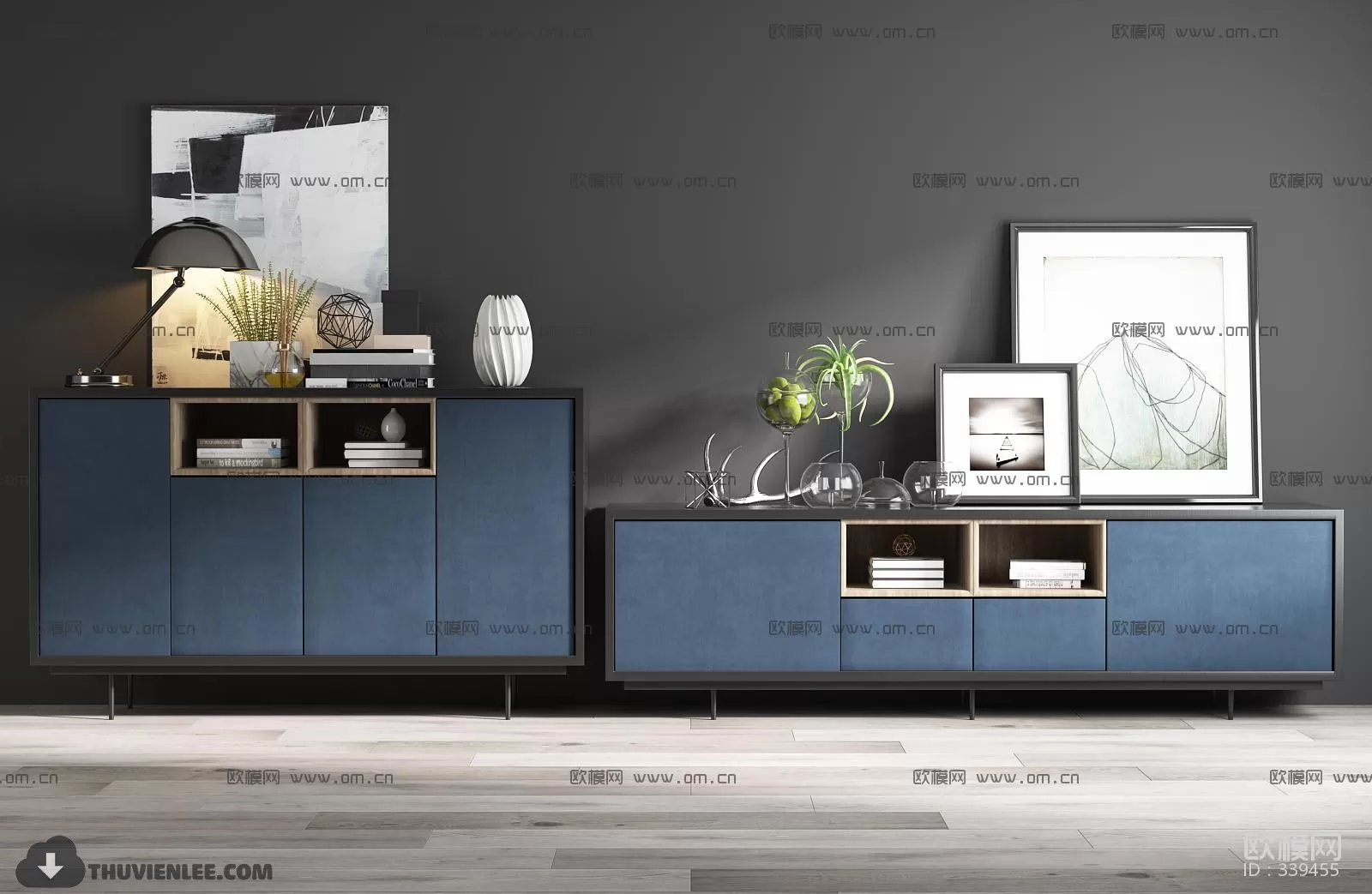 3DSKYFREE – TV SHELF 3DS MAX MODELS