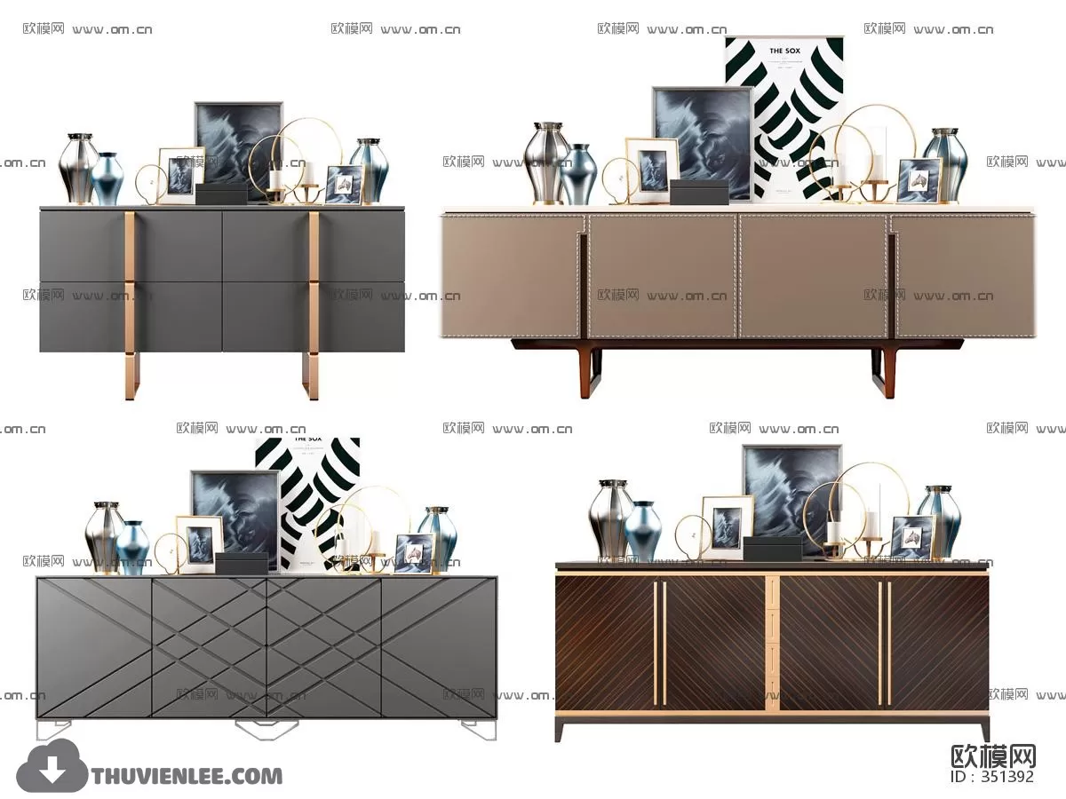 3DSKYFREE – TV SHELF 3DS MAX MODELS