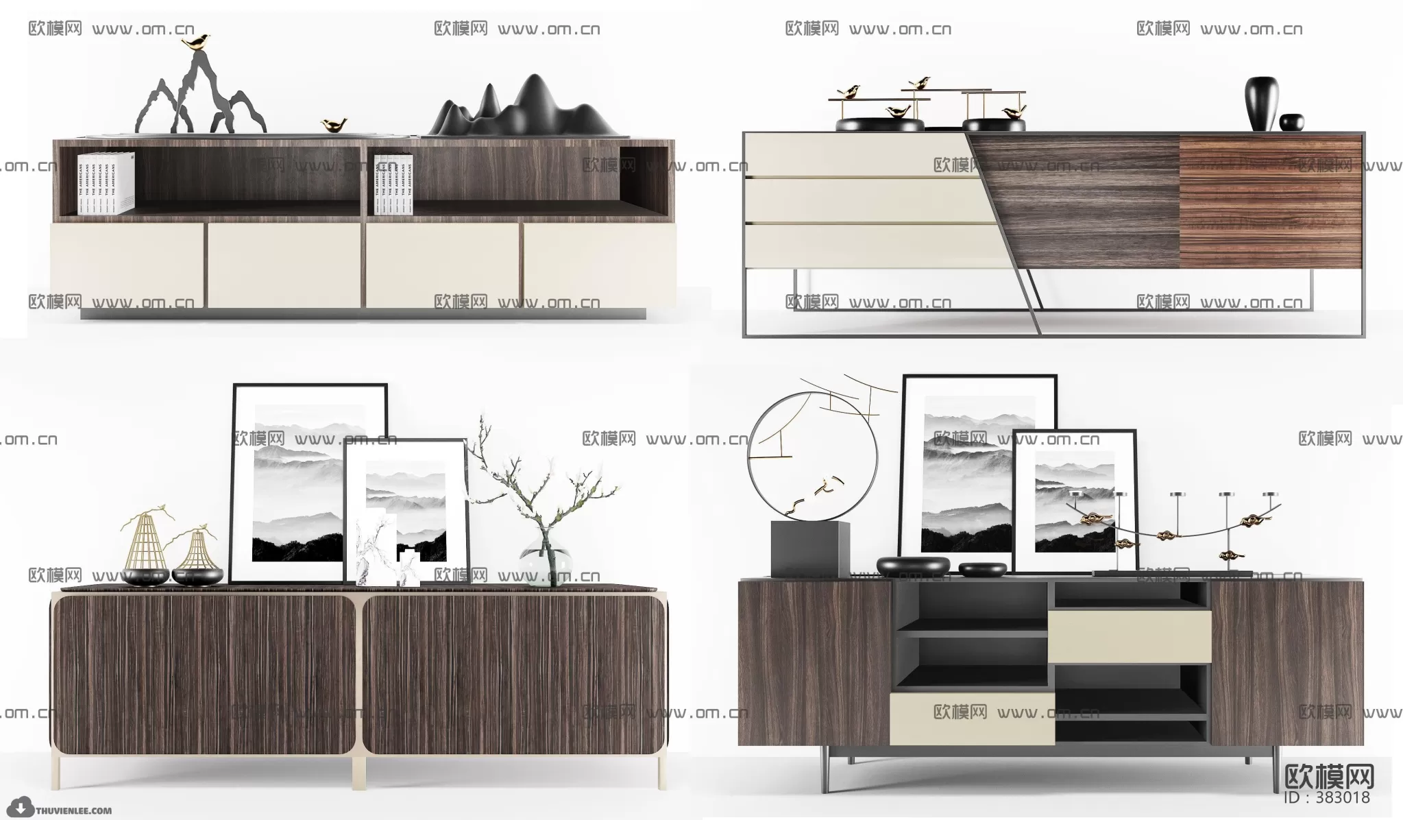 3DSKYFREE – TV SHELF 3DS MAX MODELS