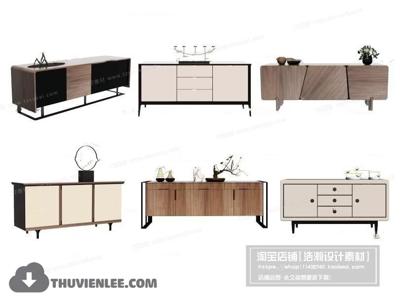 3DSKYFREE – TV SHELF 3DS MAX MODELS