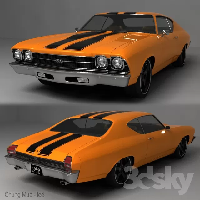 3DSKYFREE – VEHICLE - CAR 3DS MAX MODELS