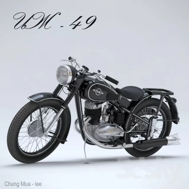 3DSKYFREE – VEHICLE - MOTORBIKE 3DS MAX MODELS
