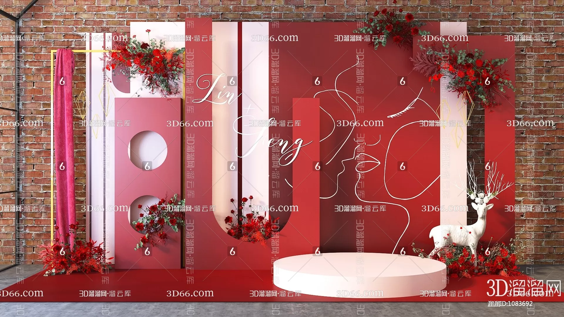 3DSKYFREE – WEDDING 3DS MAX MODELS