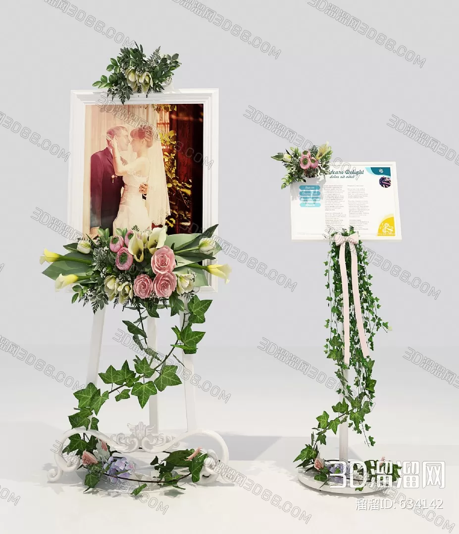 3DSKYFREE – WEDDING 3DS MAX MODELS